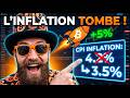 🚀 L’inflation US s’effondre à 3,5 %, le Bitcoin et les Alts explosent !