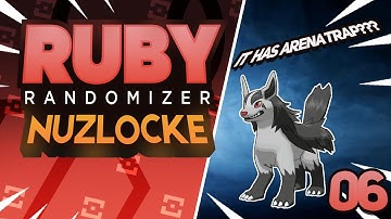 MIGHTYENA KNOWS ARENA TRAP!!! |  Pokemon Ruby Randomizer Nuzlocke Episode 6