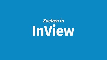 Wolters Kluwer Inview Zoeken
