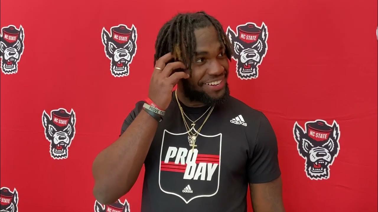 Zonovan “Bam” Knight on NC State Pro Day ahead of 2022 NFL Draft YouTube