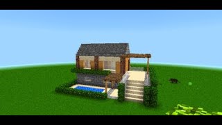 New survival house very easy to make _MINECRAFT:Make an survival house 🏠 in Minecraft tutorial