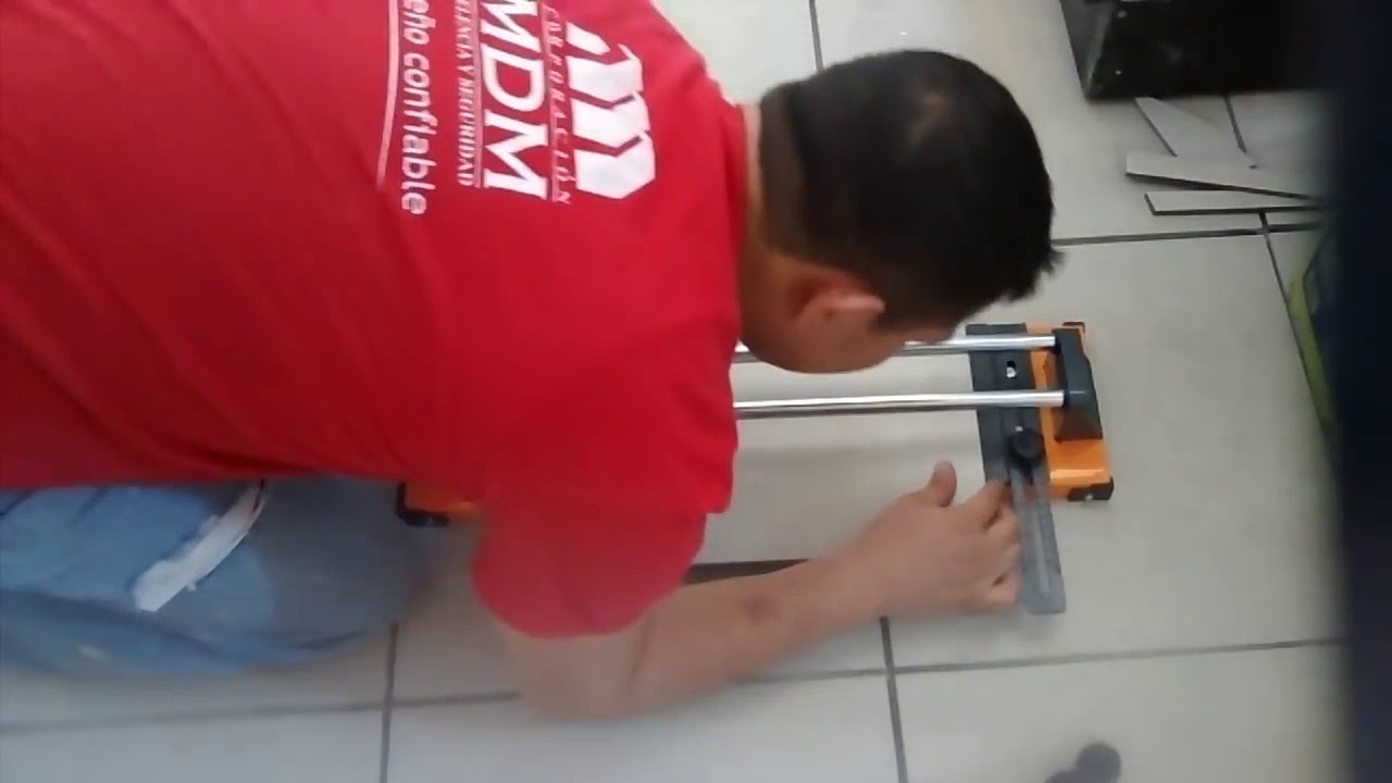 COMO CORTAR PISO CERAMICO YouTube