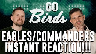 Eagles/Commanders NFL Week 18 Instant Reactions