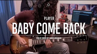 Video thumbnail of "Baby come back (Solo) - Player cover - Eastman sb59"