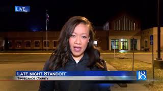 Man arrested after 2-hour standoff with police