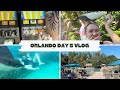 Day 5 orlando vlog   discovery cove pirates cove mini golf i drive  five guys  may 2023
