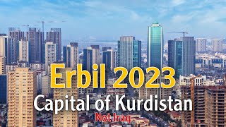 Erbil city  The newest look of the city towers (Not❌Iraq) #erbil #hawler #kurdistan #2023 #اربیل