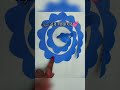 Paper Rose Flower Making | Easy Paper Flower Craft | Handmade Rose 🌹#youtubeshorts #diyflowers