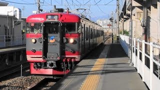 【しなの鉄道】JR篠ノ井線 安茂里駅に小諸行きワンマン列車到着