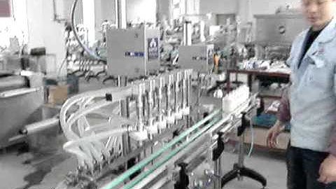 6 heads overflow filling and capping machine HOFEN PACKING MACHINCERY SHANGHAI
