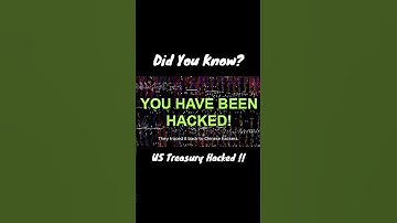 US Treasury hacked by state sponsored Chineese group! #ustreasury #usa #hacked #cybersecurity #china