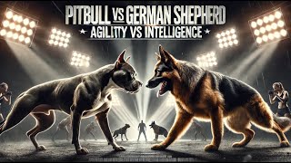 Pitbull vs German Shepherd: Agility vs Intelligence