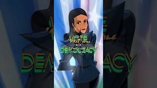 Celebrity AOC speaks on democracy Profile