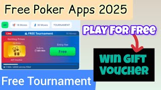 Free Poker Apps 2025 | Free Tournament | new poker apps