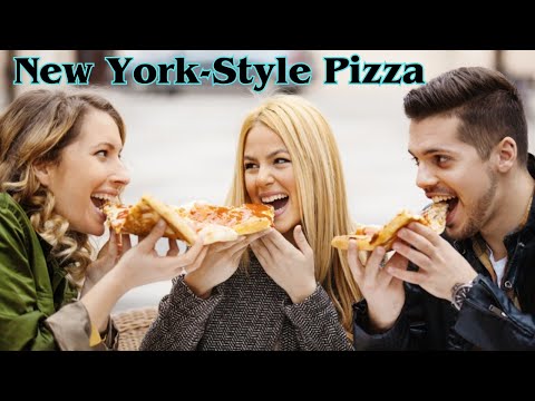 The Ultimate New York-Style Pizza: Homemade Recipe #Recipe #NewYork #Pizza #Food #RestaurantCafe
