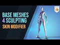 Create Base Meshes for Sculpting Quickly & Easily