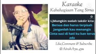 Kebahagiaan Yang Sirna-Karaoke (Thomas Arya ft Fanny Zee) Cover @AirahAyu_4yu