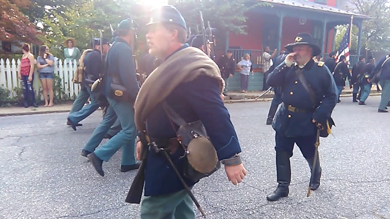 Civil War Reenactment In Burkittsville, MD Part 2 YouTube