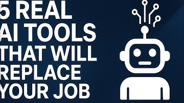 5 Real AI Tools That Will Replace Your Job (Sooner Than You Think)