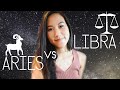 ARIES vs. LIBRA ♈ ♎ | 1st / 7th House | Opposite Signs
