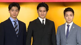 中村隼人＆市川團子、スーパー歌舞伎「ヤマトタケル」で主演（スーパー歌舞伎 ヤマトタケル 取材会／中村隼人 市川團子 中村米吉）