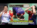 Ginting Juara BAC 2023..!! Frustasinya Loh Kean Yew Kalah Telak dengan Skor Afrika