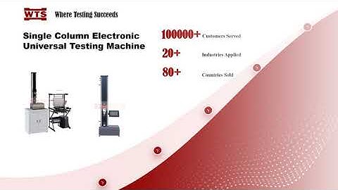 Product show-Single column electronic universal testing machine