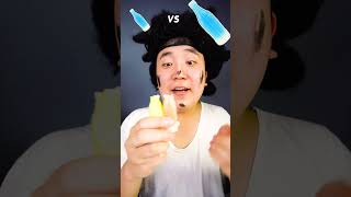 Big Food VS Small Food Emoji Challenge || NIK-L-NIP Wax Bottle Candy mukbang || HUBA shorts