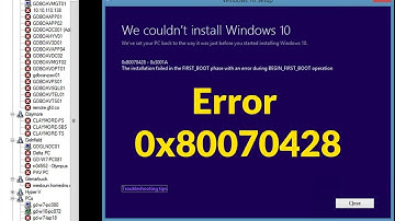 [Fixed] ✔️ Windows Update Error Code 0x80070428 - 0x3001A Windows 10 Setup Error