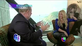 Shakira no controló las preguntas del Gordo de Molina