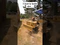I love to taste dirt #stump #stumpgrinder #stumps #stumpgrinding #grinder #stumpnc