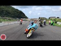 【Q-1ファイナル】激走単車！フリー走行②【2018】i-Q JAPAN 旧車會 イベント 新潟 コール大会 音職人 motorcyclegang