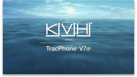 KVH Presents TracPhone V7-IP