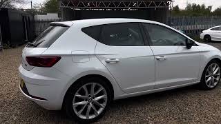Emperor Cars - 2017 SEAT Leon FR Technology 2.0TDI 184PS Manual Nevada White - For Sale
