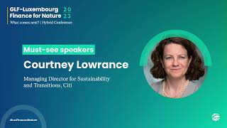 Courtney Lowrance: How Citi is Investing in Nature