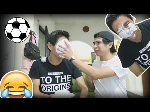 EL QUE SE RIA PASTELAZO EN LA CARA ! // SI TE RIES PIERDES FUTBOL - EL QUE SE RIA PASTELAZO EN LA CARA ! // SI TE RIES PIERDES FUTBOL