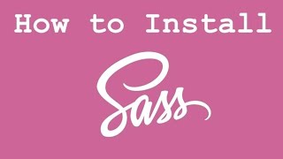 How to install and use Sass in React Js