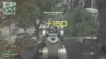 MW3 Game Clip - MULTI PREDATOR MISLLE ON RESISTANCE w/ACR