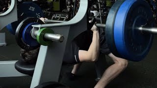 i benched 100kg again