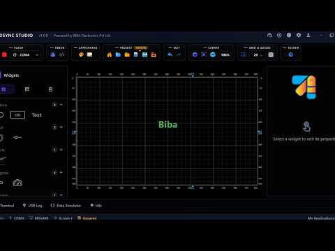 How to Use the Text Widget in Dsync Studio | HMI Text & GPIO Input Tutorial