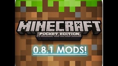 Minecraft PE - 0.8.1 Mods! Speed hack, Unlimited items and more!