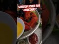 Seafood Tower for Christmas #seafoodlovers #rawoysters #lobster #merrychristmas