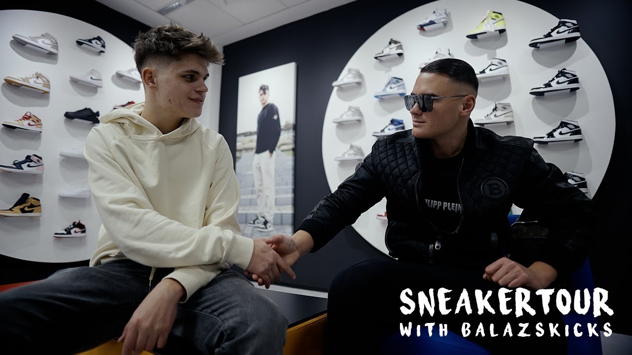 ⁣PSG OGLI 7 SNEAKER TOUR WITH BALAZS KICKS