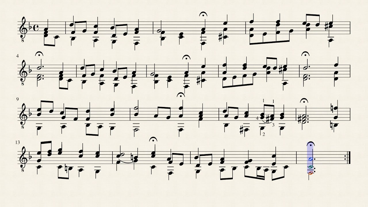 J.S. Bach - Choral 'O Haupt voll Blut und Wunden' - Matthäus-Passion