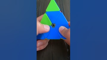 3 pieces unsolved pyraminx: Rubik’s cube formula