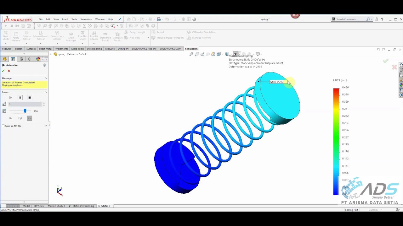 Tutorial Analisa Static 3D Solid Mesh - YouTube