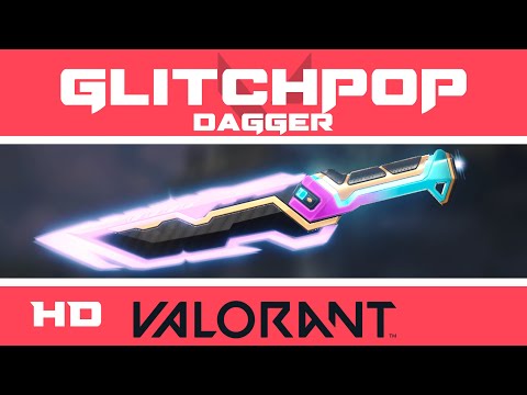 Glitchpop Knife | VALORANT Melee Skin | Skins HD Showcase