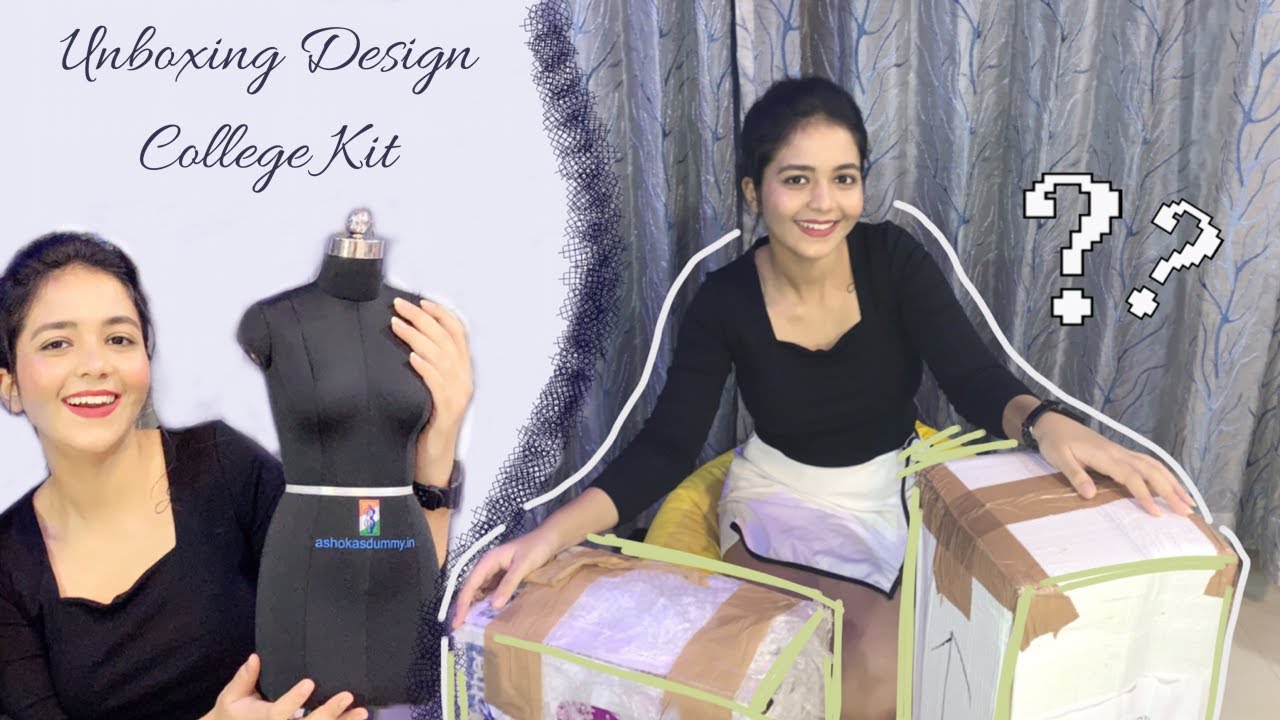 Unboxing Design College Kit | PearlAcademy