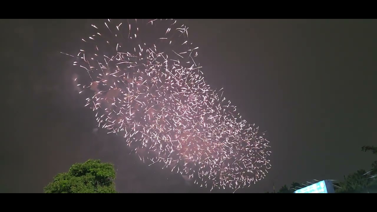 Pháo hoa chào mừng Đại Hội Đảng