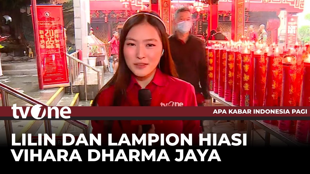 Melihat Persiapan Perayaan Imlek di Vihara Dharma Jaya Toasebio | AKIP tvOne